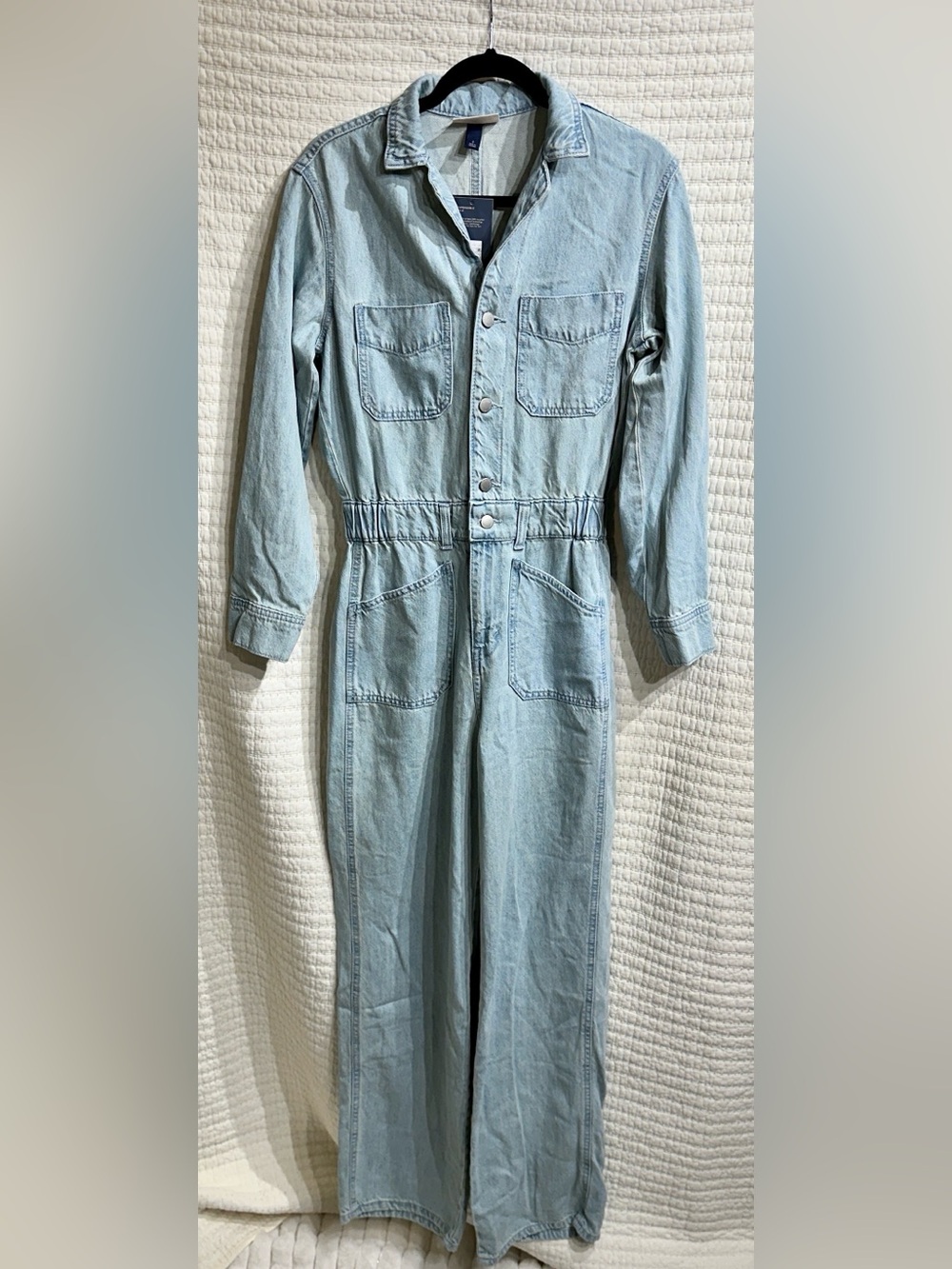Universal Thread Soft Light Blue Denim Jumpsuit Size 2 MSRP $44 NWT